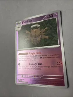 Pokemon TCG * Mega Evolution * 61/132 Shedinja REVERSE HOLO UNCOMMON * FRESH PK - Image 2