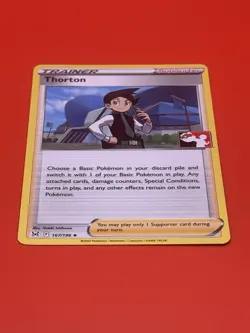 Thorton Play! Pokemon Prize Pack Series 3 Non-Holo Stamped Promo 167/196 NM - Image 3