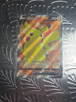 Pickachu V 157/172 Brilliant Stars Pokemon TCG Near Mint Condition - Image 5