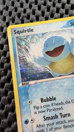 2004 POKEMON EX FIRE RED & LEAF GREEN 83 SQUIRTLE-REVERSE FOIL - Image 3