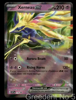 Xerneas ex 179 Holo Promo Scarlet & Violet Promo Pokemon Near Mint - Image 1