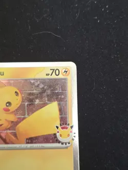 Pokemon TCG Pikachu 2024 Pokemon Day 051/162 Promo Holo HP70 - Image 3