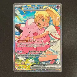 Pokemon #280/217 Lillie's Clefairy ex Special Illustration !READ DESCRIPTION! - Image 1