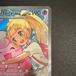 Pokemon #280/217 Lillie's Clefairy ex Special Illustration !READ DESCRIPTION! - Image 3