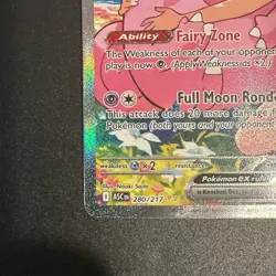 Pokemon #280/217 Lillie's Clefairy ex Special Illustration !READ DESCRIPTION! - Image 4