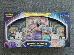 Pokemon Kanto Power Collection Box Mewtwo-EX Slowbro-EX XY Evolutions TCG SEALED 820650809446 - Image 1
