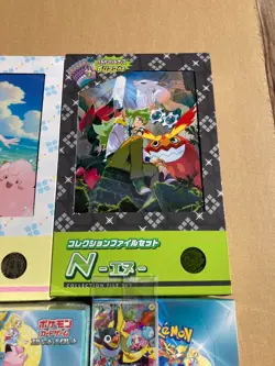 Pokemon TCG Battle Partners BOX PROMO Deck Build Collection File Lillie + N - Image 5