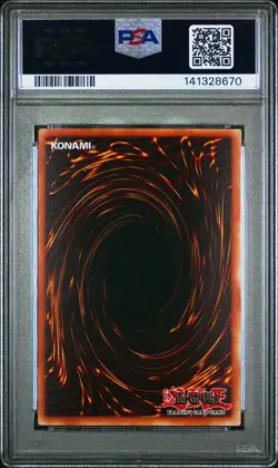 2002 YU-GI-OH! PROMO DDS-DARK DUEL STORIES #004 SEIYARYU PSA 9 - Image 2
