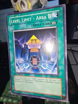 Level Limit - Area B Structure Deck: Blaze of Destruction SD3-EN024 Yugioh LP - Image 1
