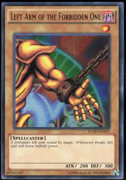 Left Arm of the Forbidden One LDK2-ENY06 Legendary Decks II Yu-Gi-Oh NM - Image 1