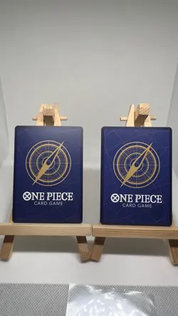 One Piece TCG Promo Lot Luffy P-037 1st Anniversary + Zoro P-042 Championship - Image 2