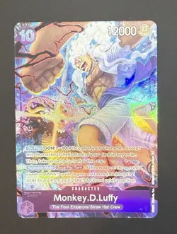One Piece CCG Monkey D Luffy 2nd Anniversary Set OP05-119 - Image 1