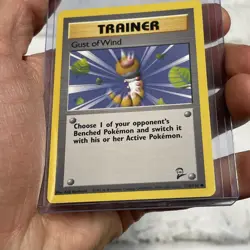 120/130 Gust of Wind - Base Set 2 - Pokemon TCG Card - Unlimited Edition NM WOTC - Image 2