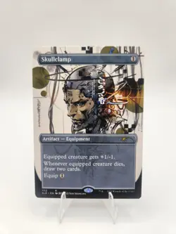 Skullclamp (Borderless) Secret Lair Drop Nonfoil Yoji Shinkawa - Image 1