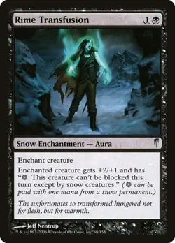 1x Rime Transfusion LP Eng MTG - Coldsnap - Image 1
