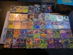 Pokemon Deck Builder Lot- 40 Double Rare + 1 Promo 3 Build And Battle And More! - Image 1
