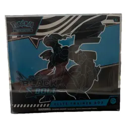 Pokemon TCG Black Bolt etb Elite Trainer Box Brand New Sealed With Plastic Case - Image 1