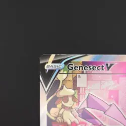 Pokemon TCG Card Genesect V 255/264 Fusion Strike Alternative Art - LP - Image 3