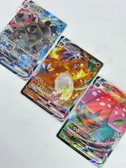 3Pcs Pokemon Chinese Blastoise Charizard Venusaur VMAX Alt Art NM IN STOCK - Image 1
