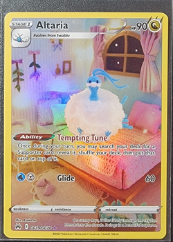 Pokemon Altaria GG19/GG70 Crown Zenith Galarian Gallery Ultra Rare Holo 2023 - Image 1