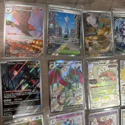 Pokemon Card Lot Illustration Rare, Full Art + EX Paldean Bonus | 22 Cards Total - Image 2