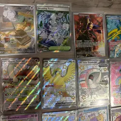 Pokemon Card Lot Illustration Rare, Full Art + EX Paldean Bonus | 22 Cards Total - Image 3
