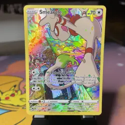 Smeargle Trainer Gallery TG10/TG30 Silver Tempest Pokemon TCG - Image 1