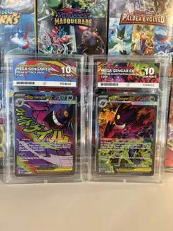 Pokemon Ascended Heroes, Sequential Mega Gengar, ACE 10, Perfect Subgrades - Image 1