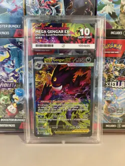 Pokemon Ascended Heroes, Sequential Mega Gengar, ACE 10, Perfect Subgrades - Image 3