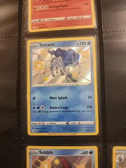 Suicune SV022/SV122 Shiny Rare Shining Fates Shiny Vault Pokemon Holo Near Mint - Image 1