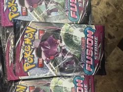LOT OF 10 Pokemon TCG Fusion Strike Booster Pack 820650809163 - Image 2