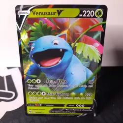 Pokemon TCG Venusaur V 1/73 Ultra Rare Holo Champion's Path - Image 1