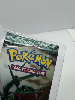 2005 Vintage Pokemon ( EX EMERALD ) EMPTY Blister Pack ( Rayquaza ) - Image 2