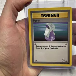 Pokemon Potion 122/130 Base Set 2 Regular Pokemon Vintage NM/MT Nintendo Common - Image 1
