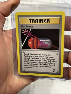 PlusPower - 113/130 Uncommon Unlimited Edition English Pokemon Base Set 2 NM/MT - Image 1