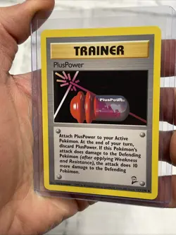 PlusPower - 113/130 Uncommon Unlimited Edition English Pokemon Base Set 2 NM/MT - Image 2