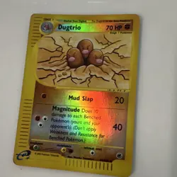 Nintendo Pokemon TCG Dugtrio Expedition 19/165 Reverse Holo Rare ENG 2002 70HP - Image 4