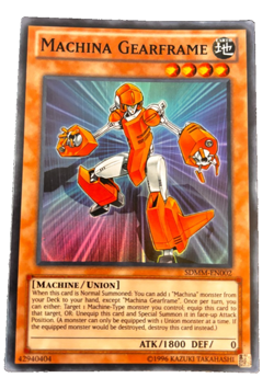 Machina Gearframe Yu-Gi-Oh! Holo 1996 SDMM-EN002 - Image 1