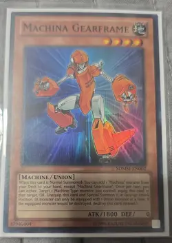 Machina Gearframe SDMM-EN002 Machina Mayhem Yugioh - Image 1