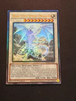 Yu-Gi-Oh! TCG Blue-Eyes Spirit Dragon RA02-EN030 Ultimate Rare - NM/M 1st Ed. - Image 1
