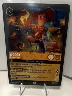 Disney Lorcana Woody Jungle Guide The First Chapter 15/204 English - Image 1