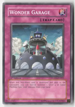Yugioh - Wonder Garage POTD-EN055 1st Edition - Power of the Duelist - Image 1