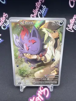 N's Zorua - 189 (Pokemon Center Exclusive) 189 Sv: Scarlet & Violet Promo Cards - Image 1