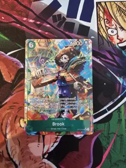 Brook Secret Rare Alt Art OP15-032 One Piece TCG English Card - Image 1