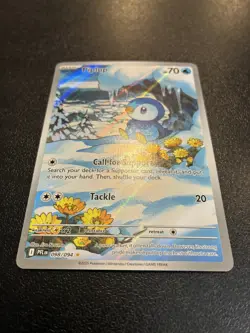 Pokemon Piplup 2025 Paldean Fates Shiny Vault Holo Rare Card 098/094 - Image 2