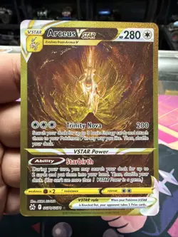 Arceus VSTAR GG70 Pokemon Card From Crown Zenith NM See Pictures - Image 1