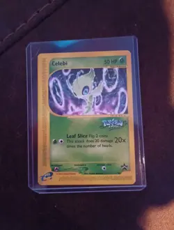 Celebi 50 Black Star Promo Pokemon 4 Ever e-Reader WOTC Pokemon Card LP+/NM- - Image 1