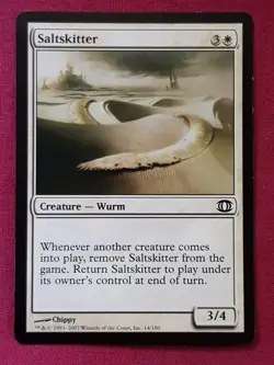 Magic The Gathering FUTURE SIGHT SALTSKITTER white card MTG - Image 1