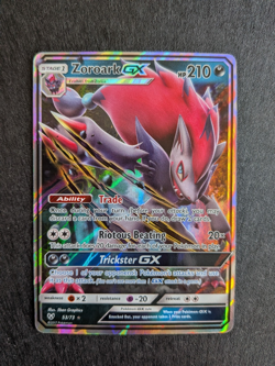 Zoroark GX 53/73 Shining Legends Full Art Holo Pokemon Card NM - Image 1