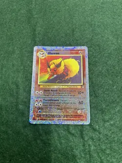 Flareon 10/110 Legendary Collection 2002 Reverse Holo Vintage Pokemon Card - Image 2